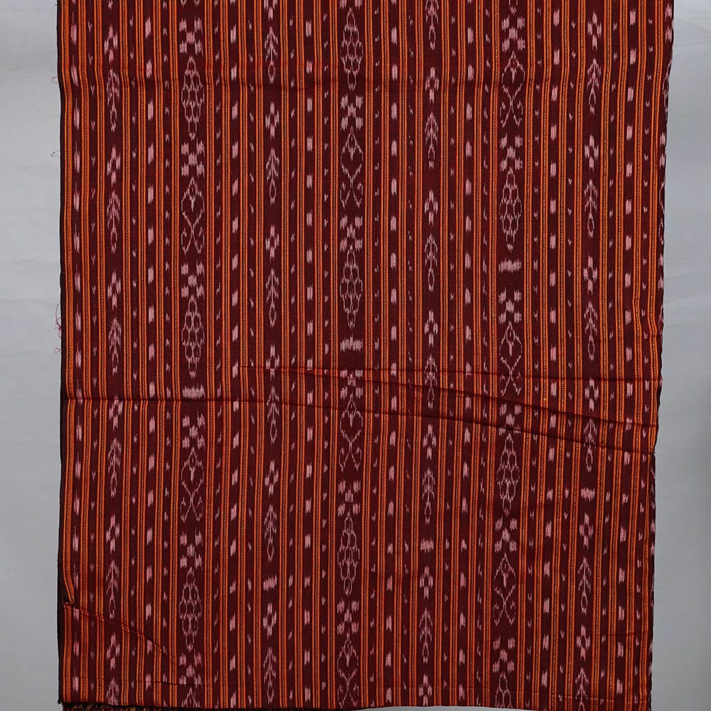 Unstitched Sambalpuri Cotton Handloom Fabric Handwoven Fabric_Cotton Priyadarshini Handloom