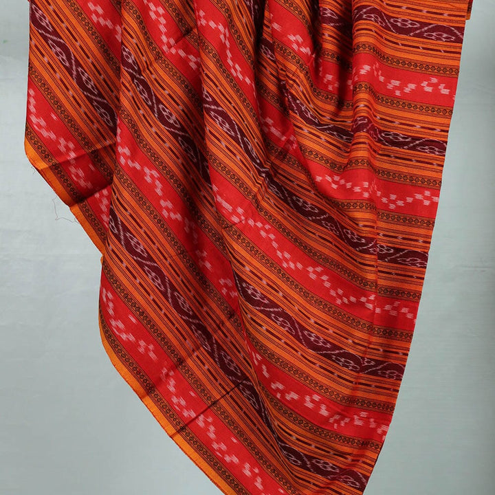Unstitched Sambalpuri Cotton Handloom Fabric Handwoven Fabric_Cotton Priyadarshini Handloom