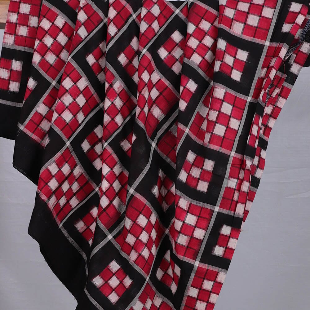 Unstitched Sambalpuri Cotton Handloom Fabric Handwoven Fabric_Cotton Priyadarshini Handloom