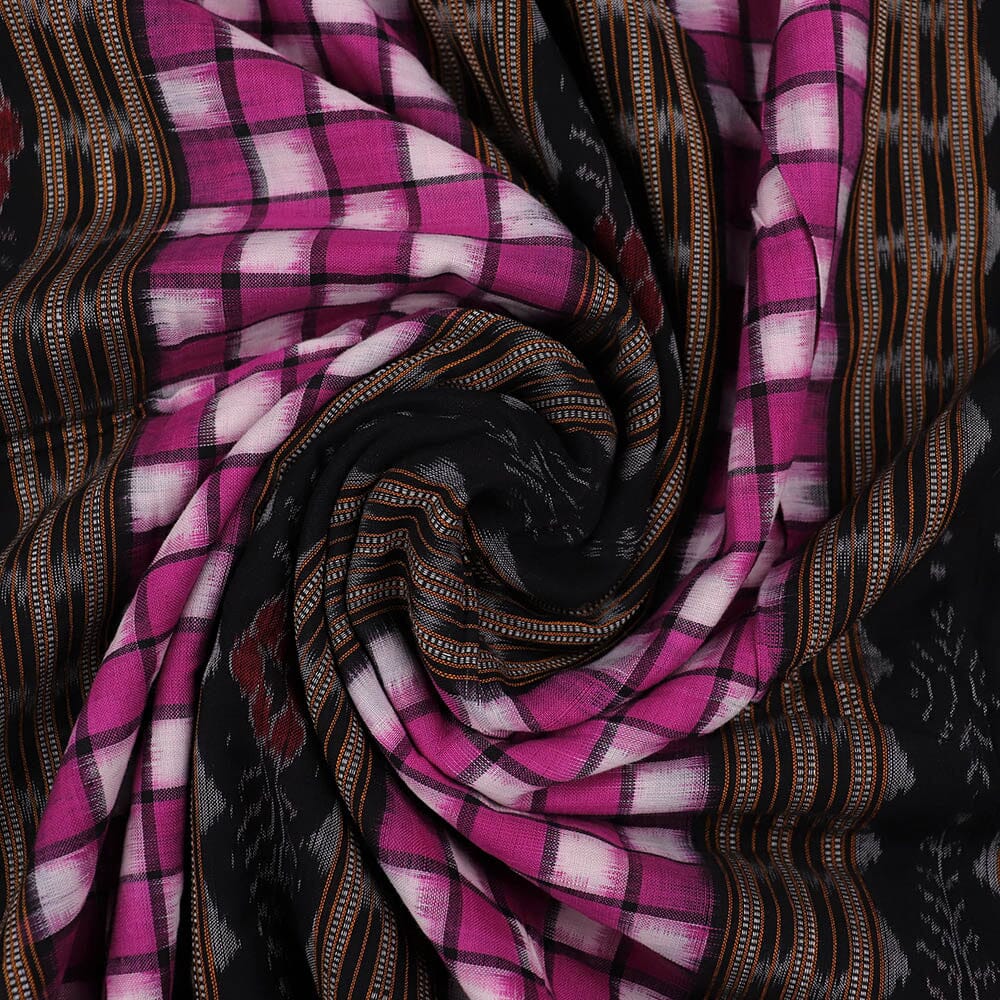 Unstitched Sambalpuri Cotton Handloom Fabric Handwoven Fabric_Cotton Priyadarshini Handloom