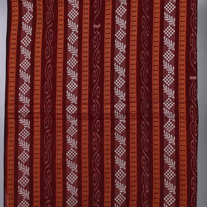 Unstitched Sambalpuri Cotton Handloom Fabric Handwoven Fabric_Cotton Priyadarshini Handloom