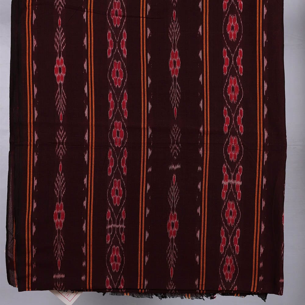 Unstitched Sambalpuri Cotton Handloom Fabric Handwoven Fabric_Cotton Priyadarshini Handloom