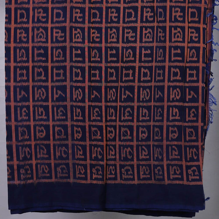 Unstitched Sambalpuri Cotton Handloom Fabric Handwoven Fabric_Cotton Priyadarshini Handloom