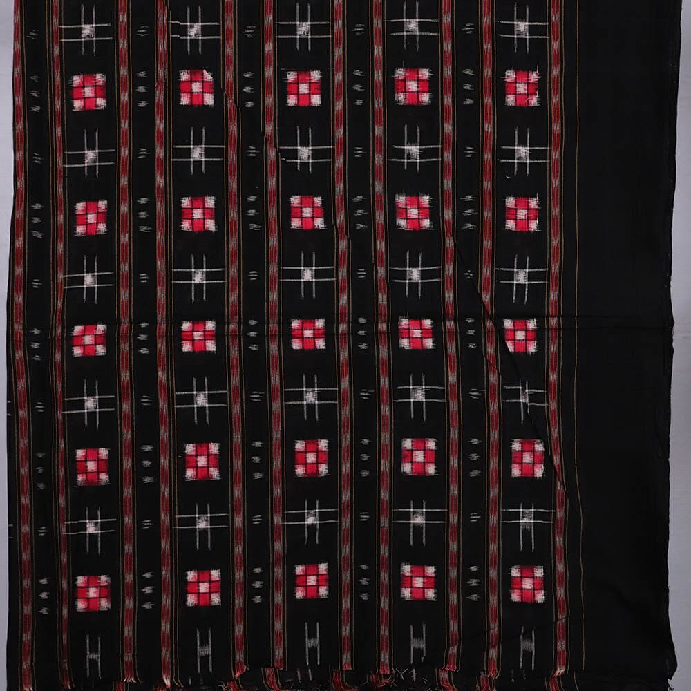 Unstitched Sambalpuri Cotton Handloom Fabric Handwoven Fabric_Cotton Priyadarshini Handloom