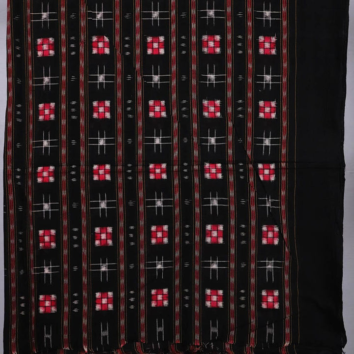 Unstitched Sambalpuri Cotton Handloom Fabric Handwoven Fabric_Cotton Priyadarshini Handloom