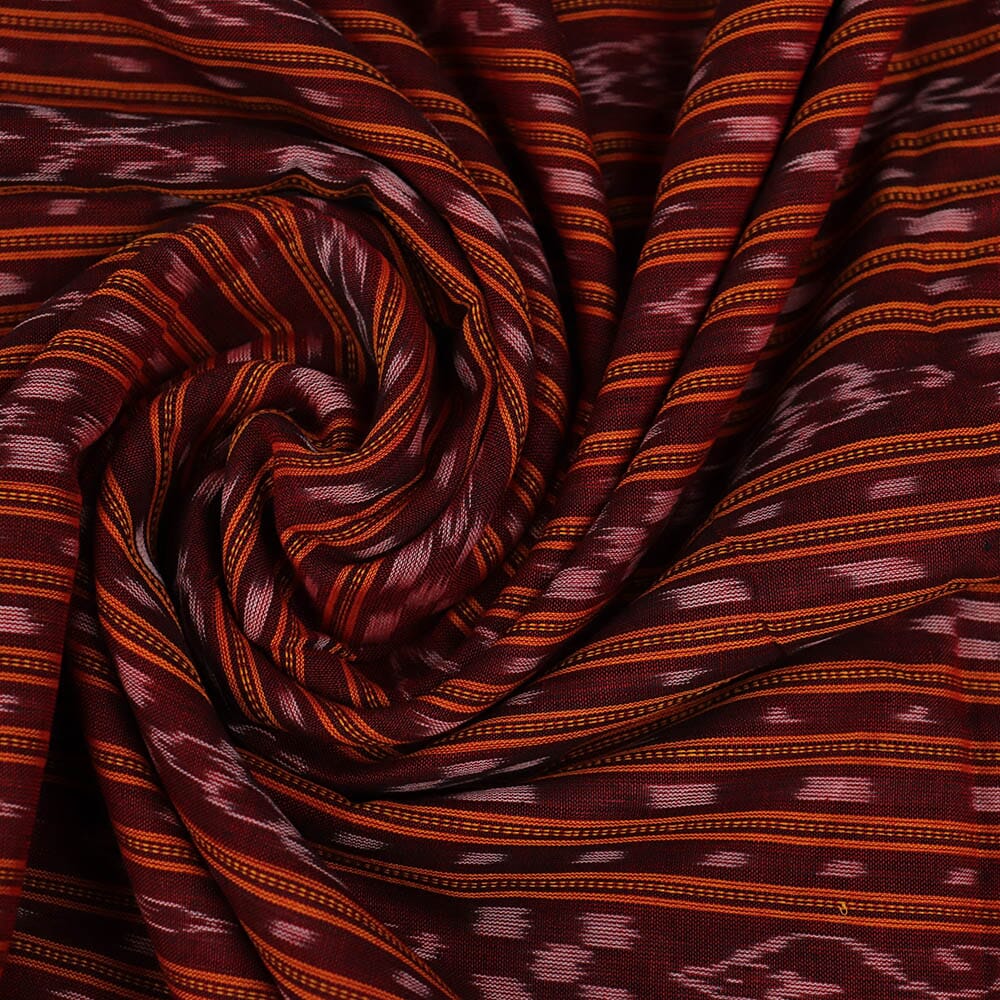Unstitched Sambalpuri Cotton Handloom Fabric Handwoven Fabric_Cotton Priyadarshini Handloom