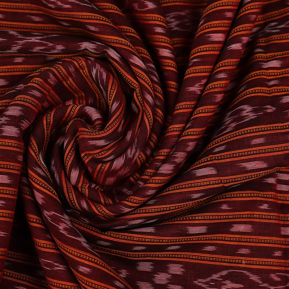 Unstitched Sambalpuri Cotton Handloom Fabric Handwoven Fabric_Cotton Priyadarshini Handloom 