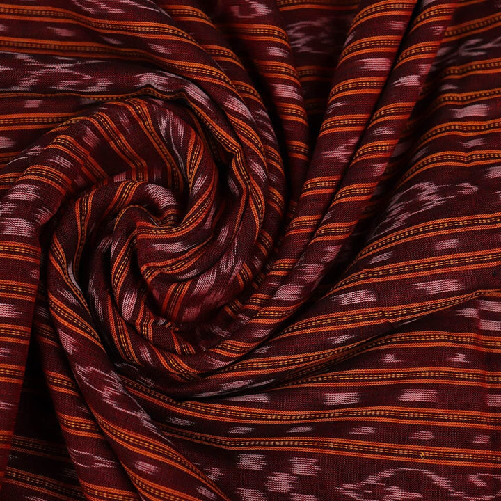 Unstitched Sambalpuri Cotton Handloom Fabric Handwoven Fabric_Cotton Priyadarshini Handloom 