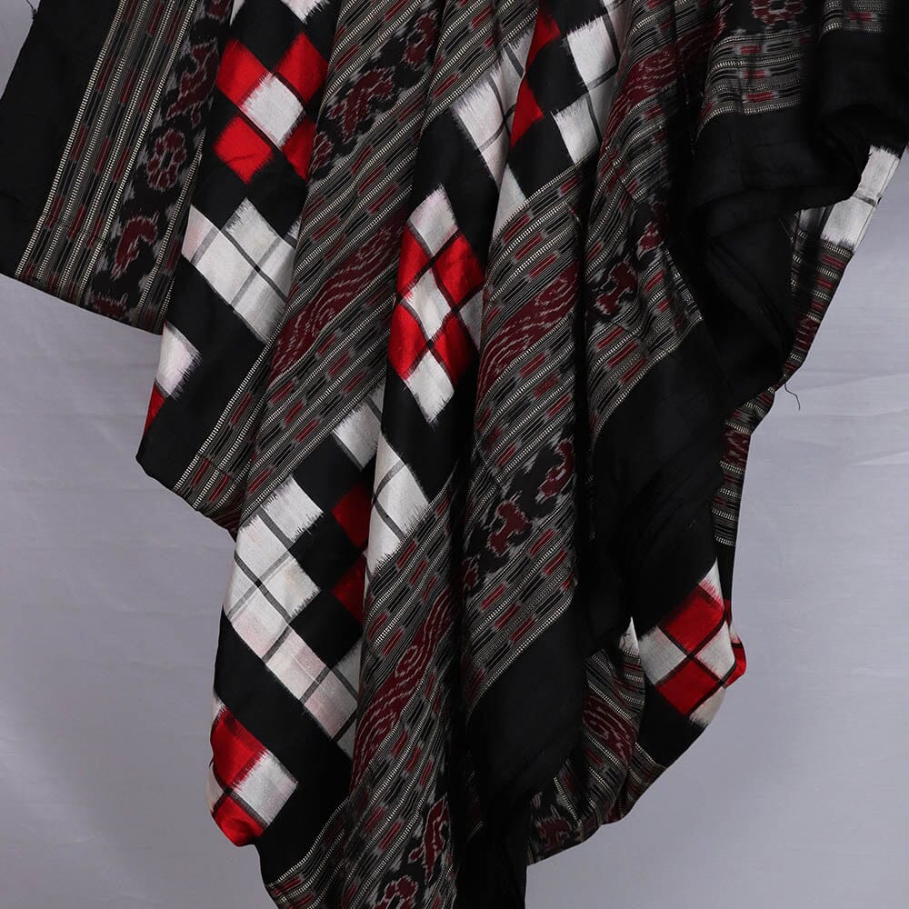 Unstitched Sambalpuri Silk Handloom Fabric Handwoven Fabric_Silk Priyadarshini Handloom