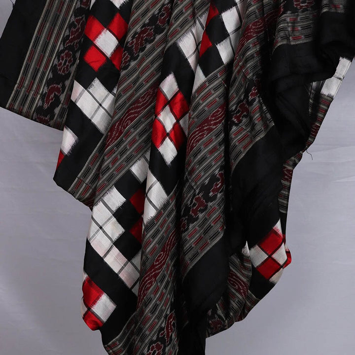 Unstitched Sambalpuri Silk Handloom Fabric Handwoven Fabric_Silk Priyadarshini Handloom