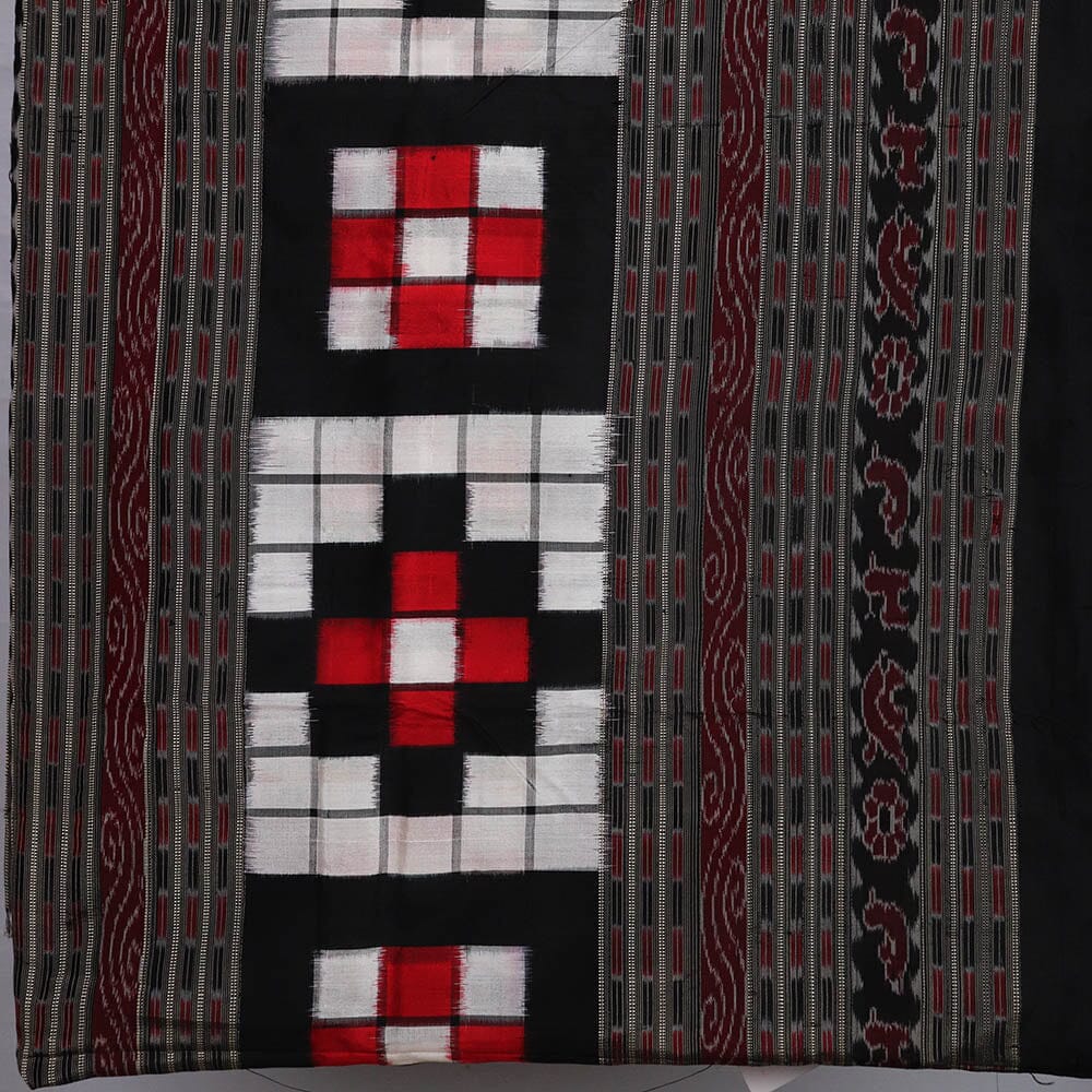 Unstitched Sambalpuri Silk Handloom Fabric Handwoven Fabric_Silk Priyadarshini Handloom
