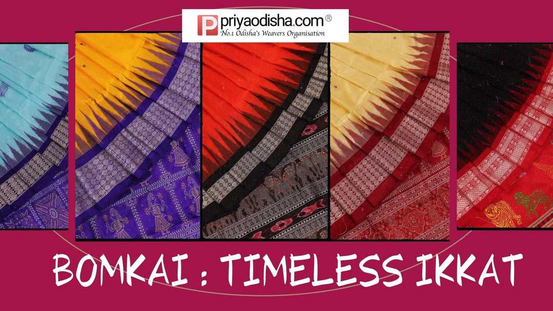 Discover Bomkai: The Elegance of Odisha's Timeless Silk Sarees