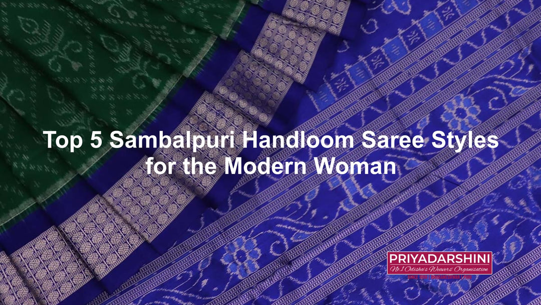 Top 5 Sambalpuri Handloom Saree Styles for the Modern Woman