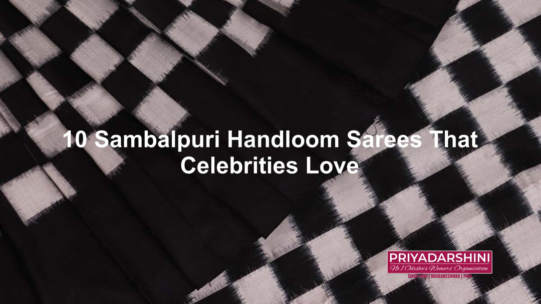 10 Sambalpuri Handloom Sarees That Celebrities Love: Steal Their Style