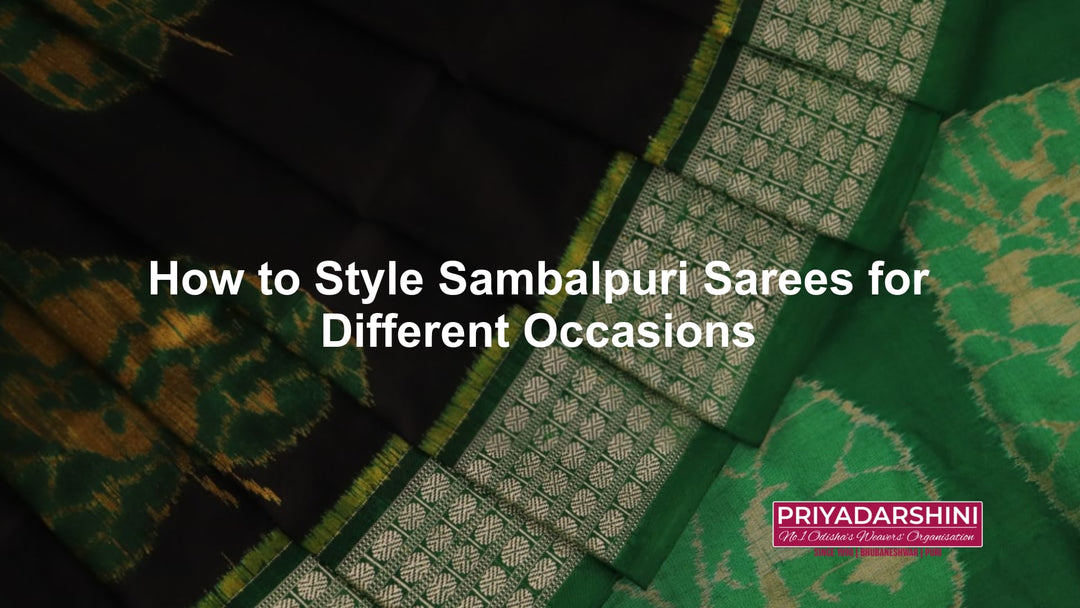 How to Style Sambalpuri Sarees for Different Occasions