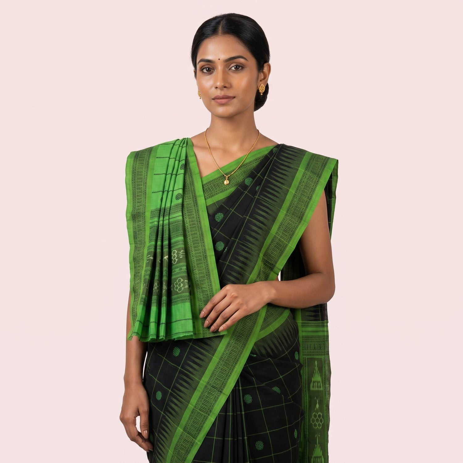 Black Sambalpuri Sarees