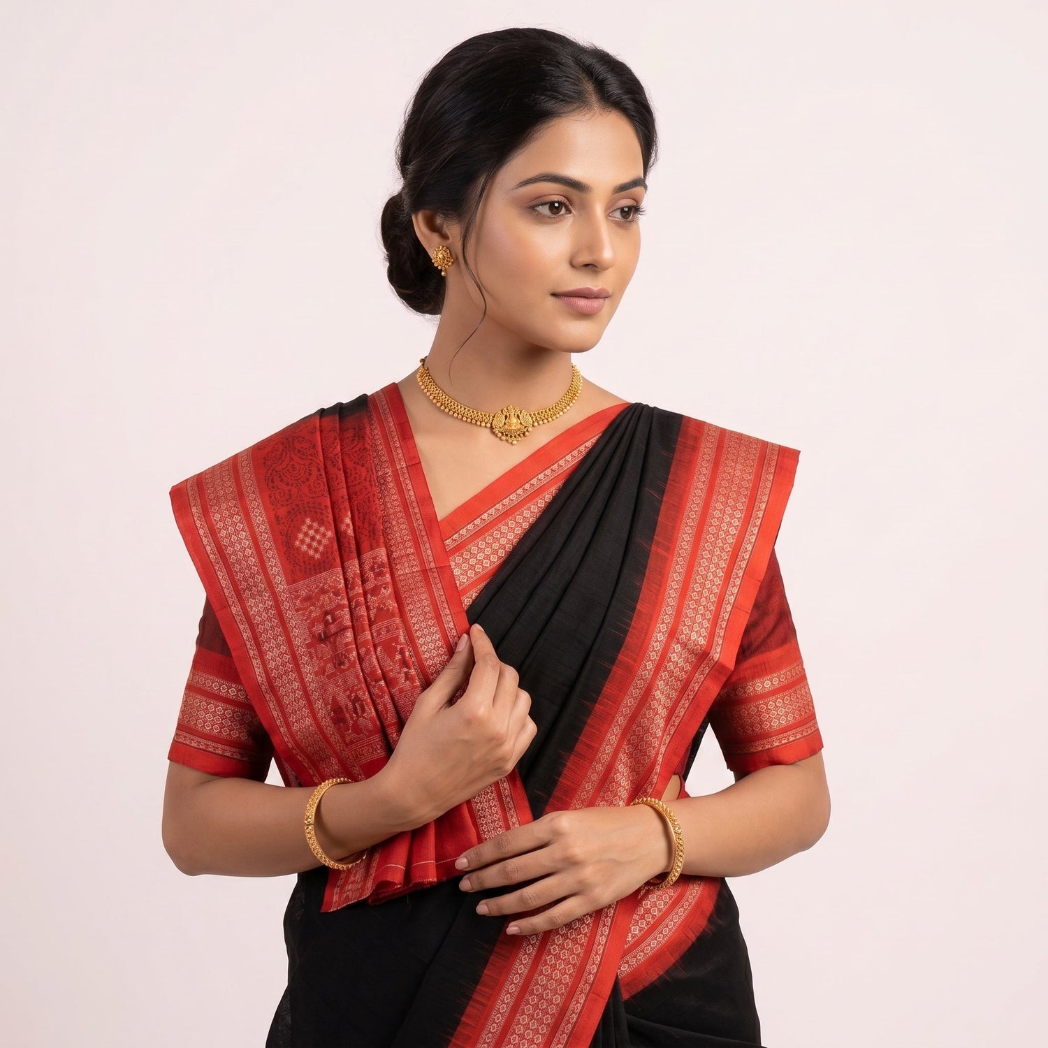 Black Sarees ₹3,000–₹6,000