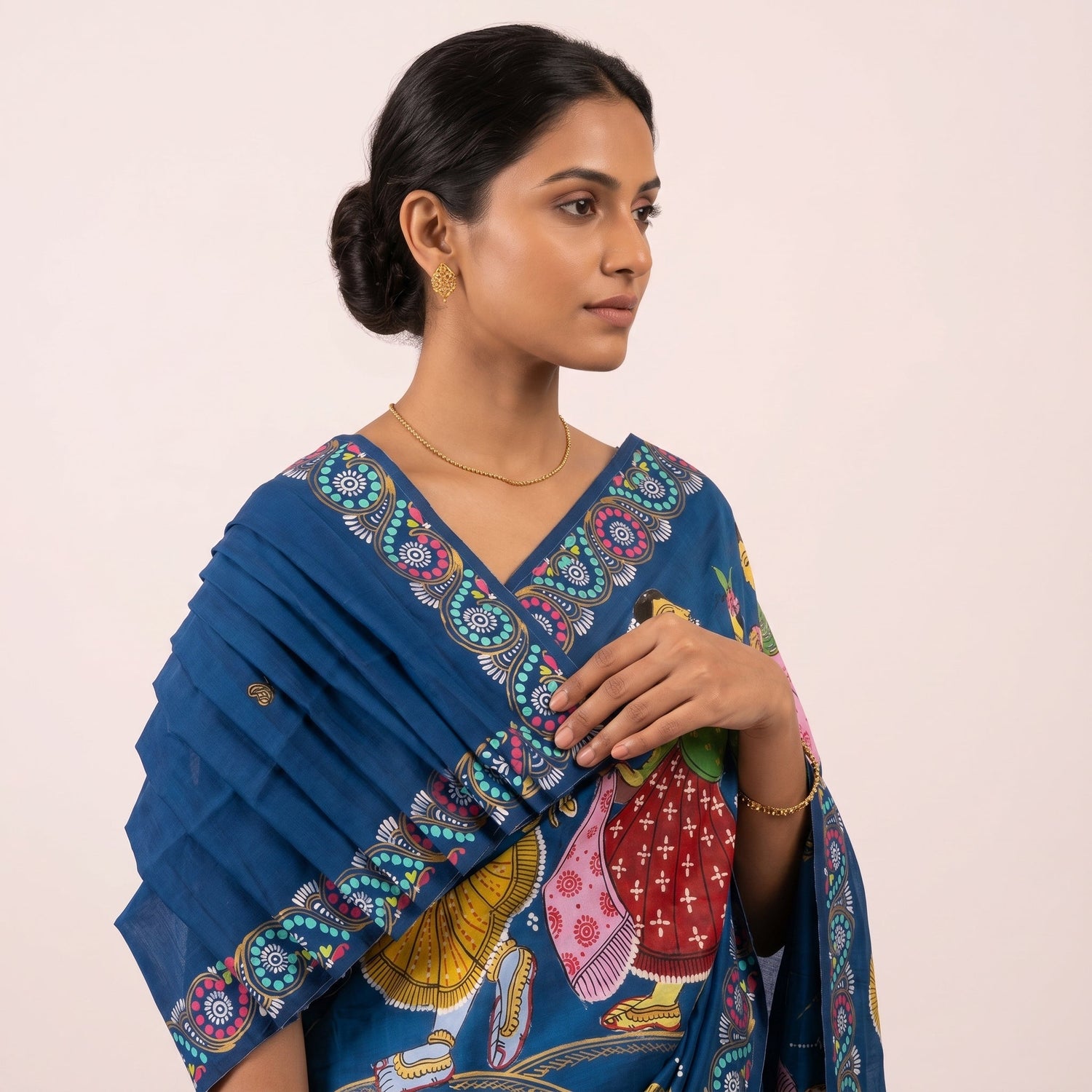 Blue Sarees Above ₹15,000