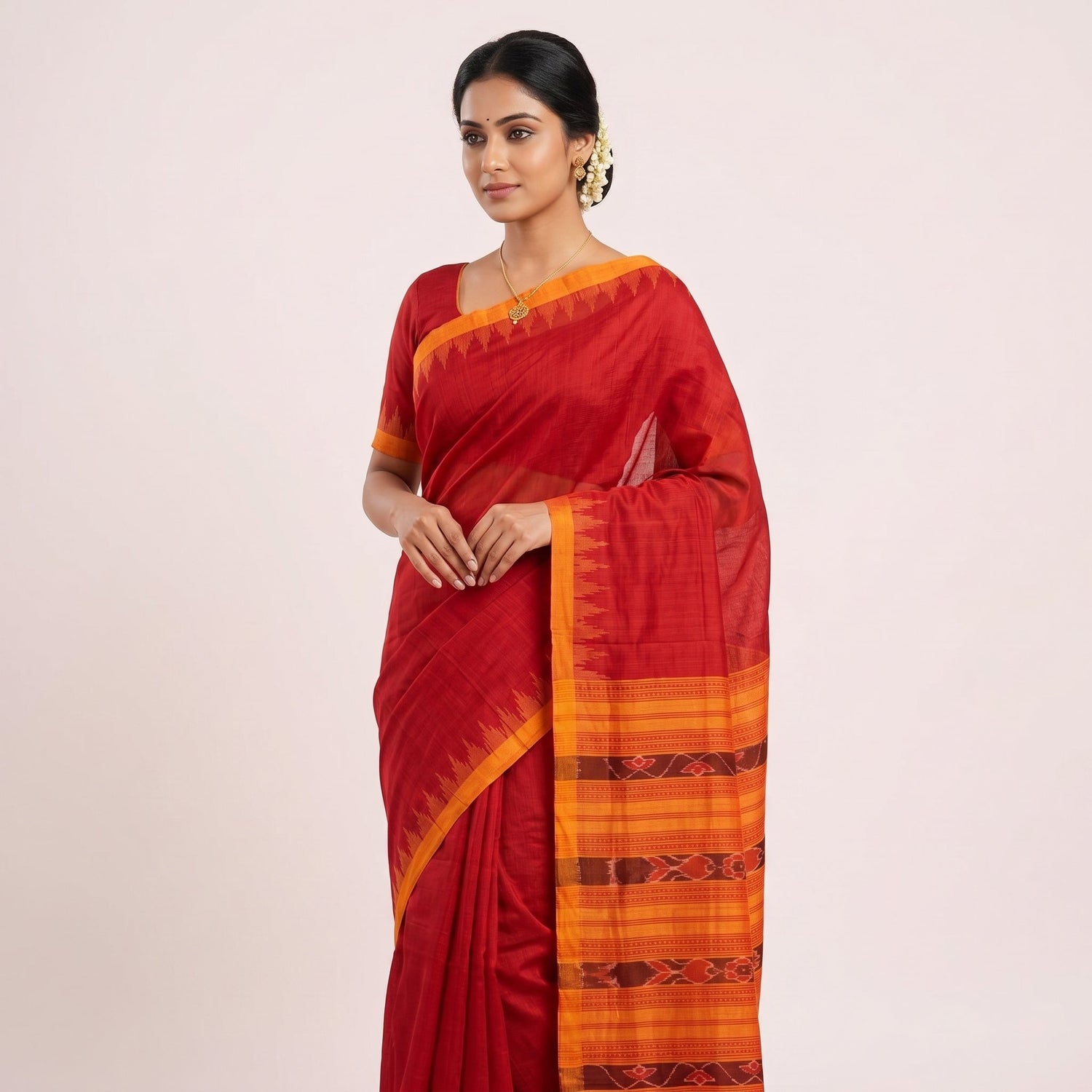 Casual Red Sarees