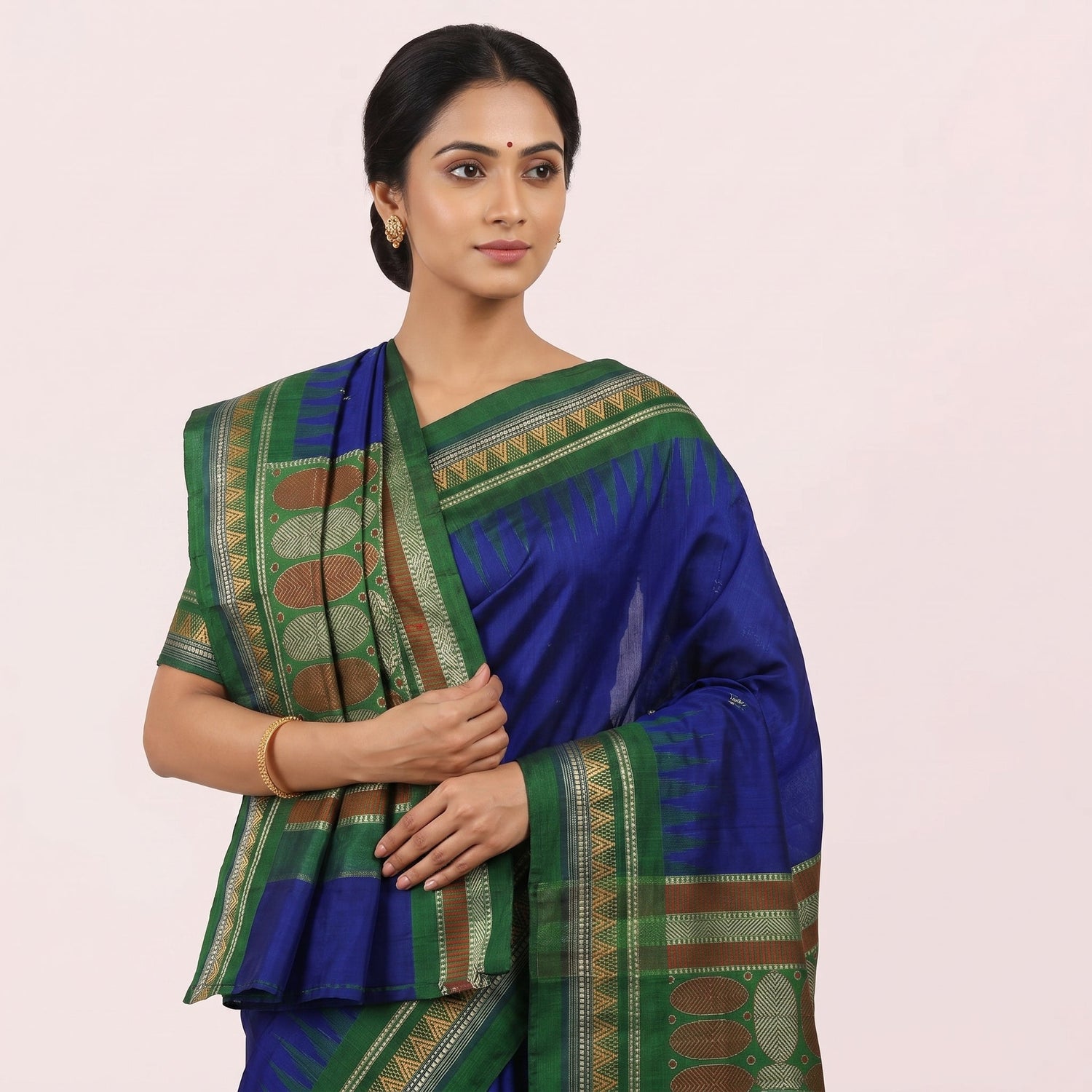 Formal Blue Sarees