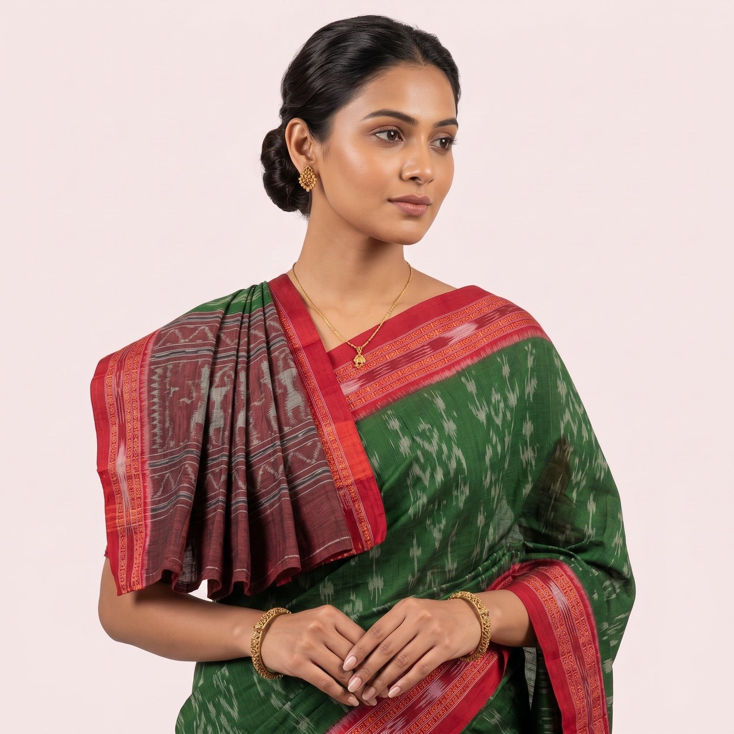 Green Sarees ₹6,000–₹10,000