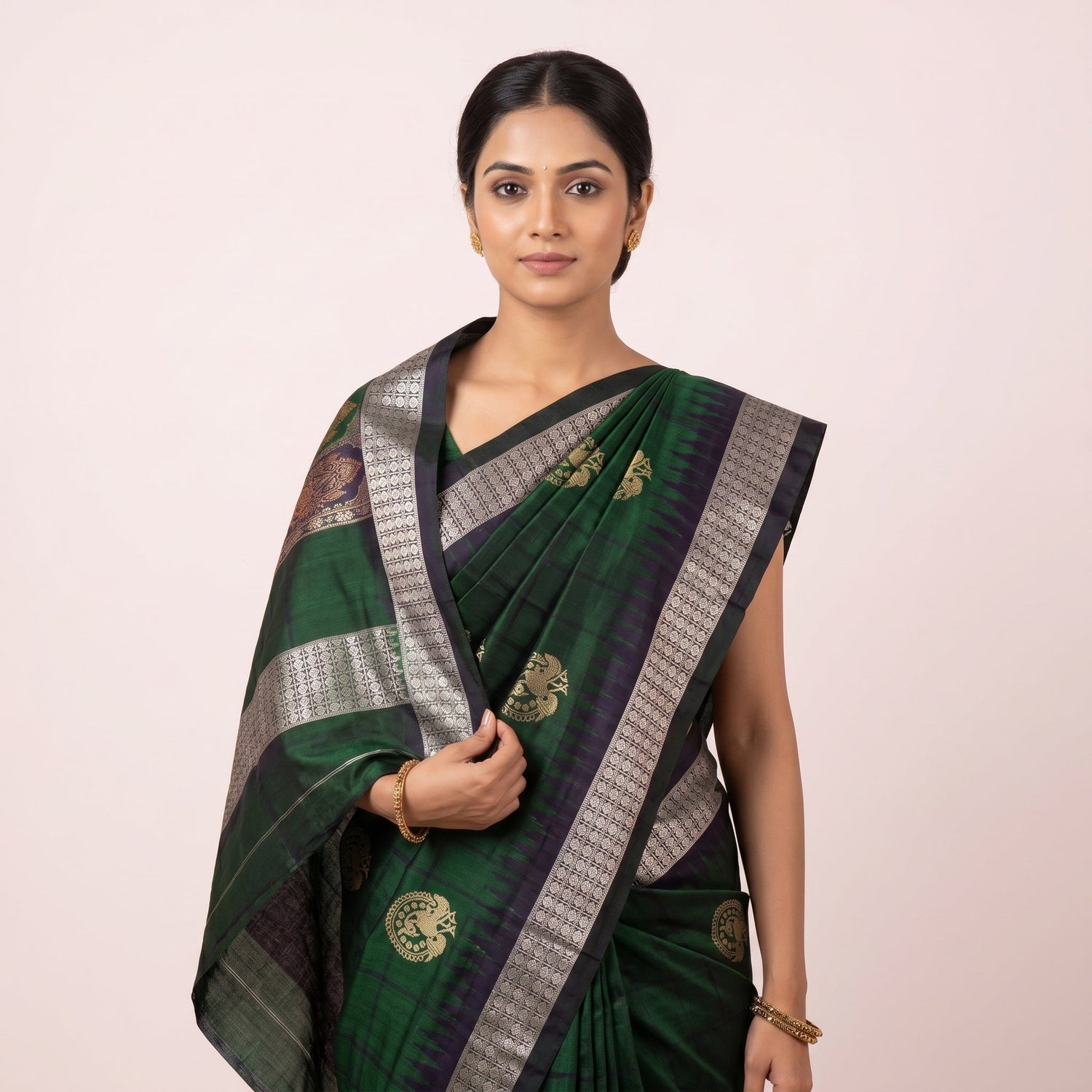Green Sarees Above ₹15,000