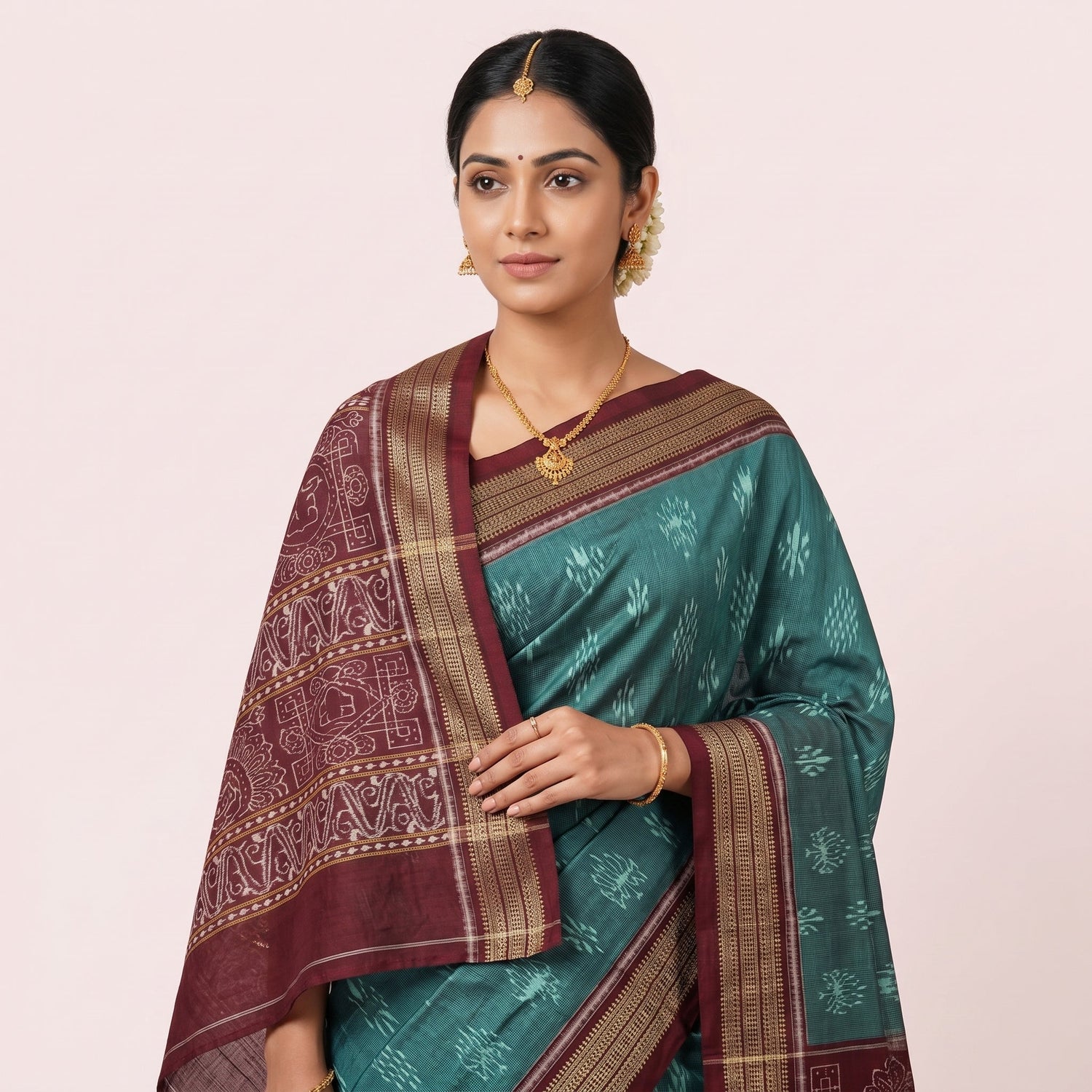 Green Sarees