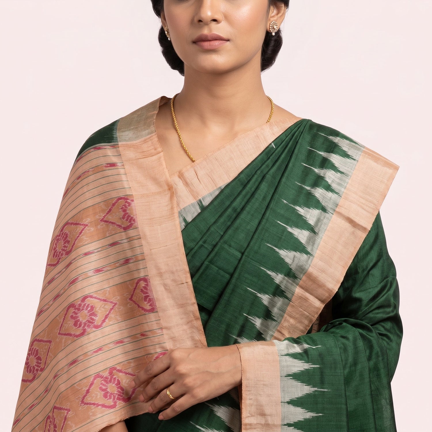 Green Tussar Sarees