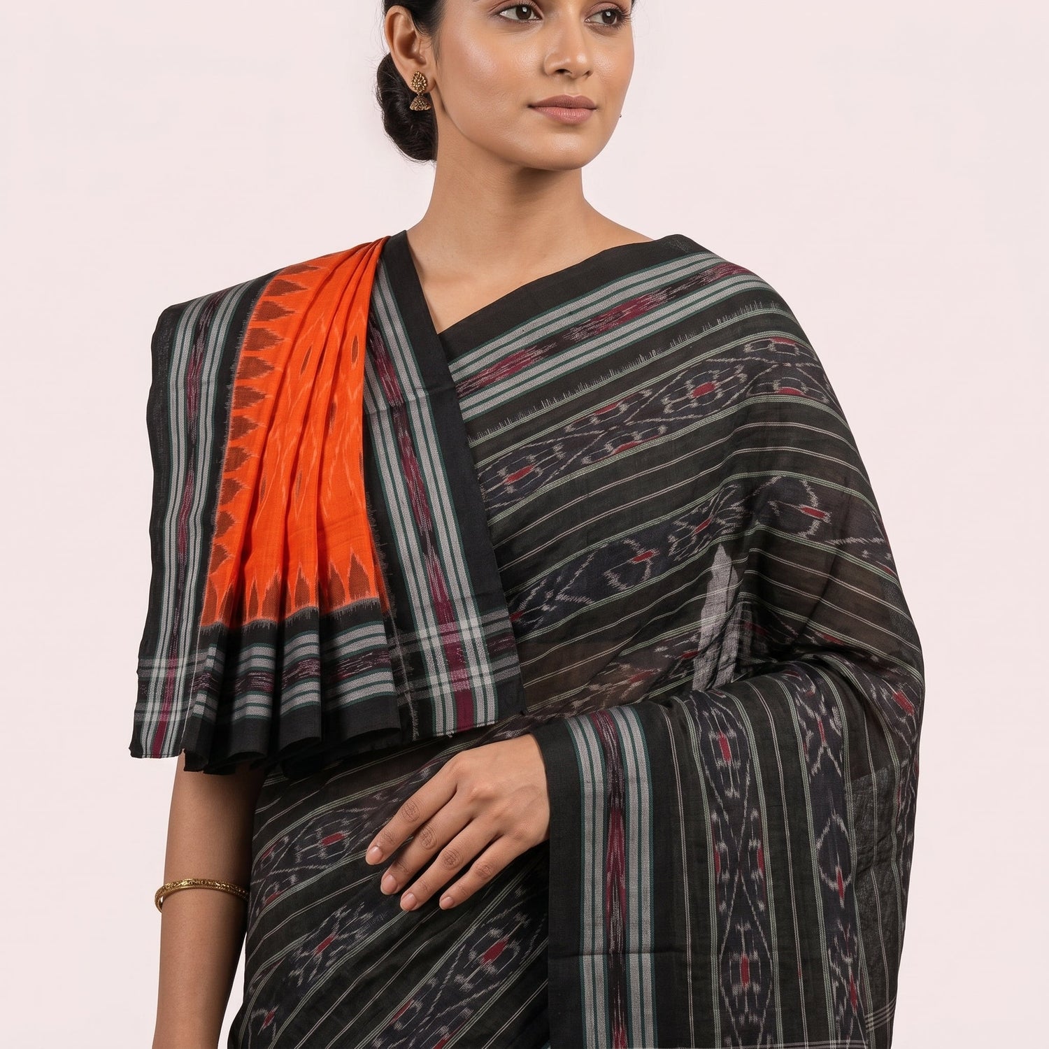 Orange Sarees