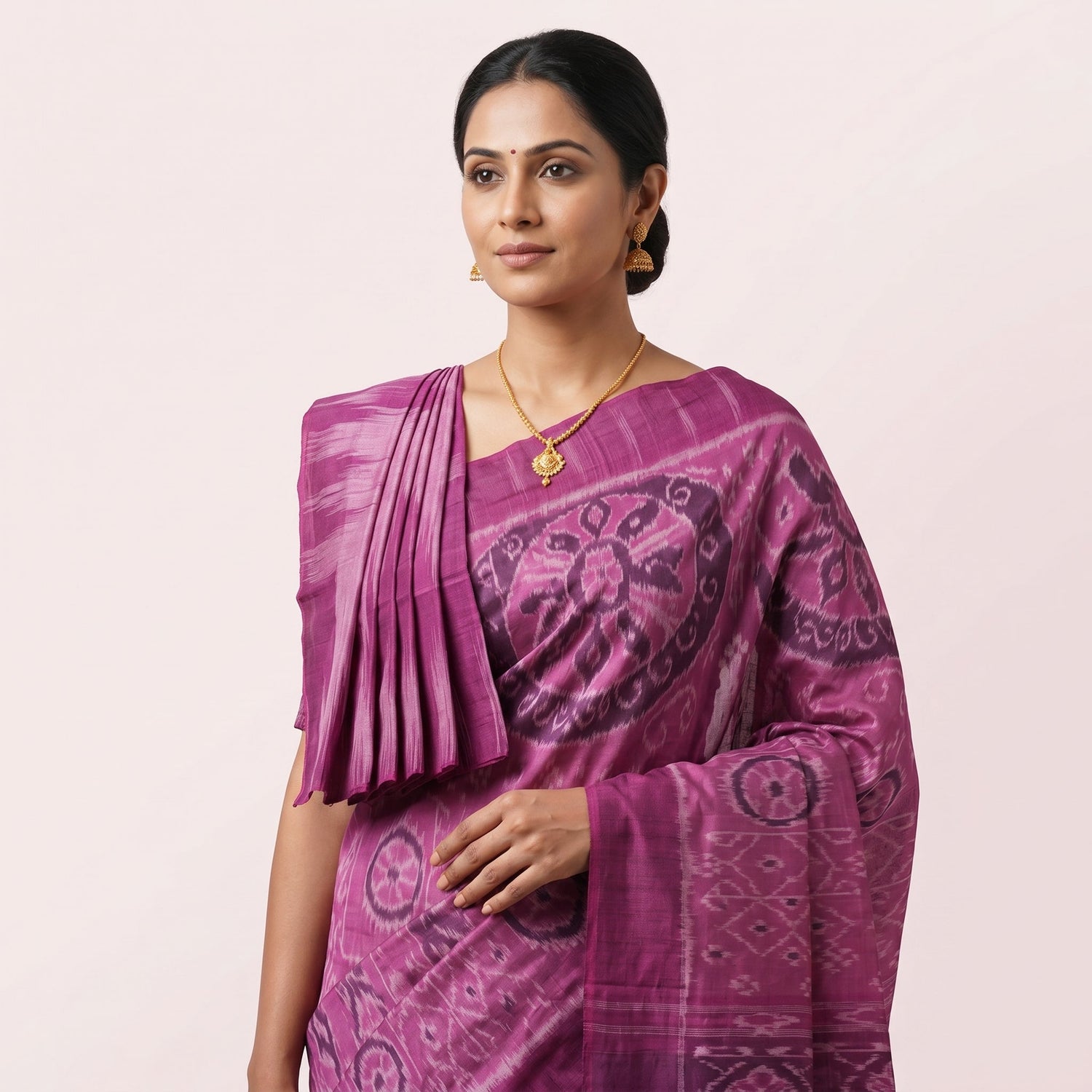 Pink Sarees Under ₹3,000