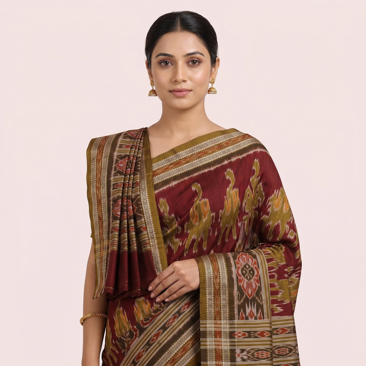 Special Day Maroon Sarees