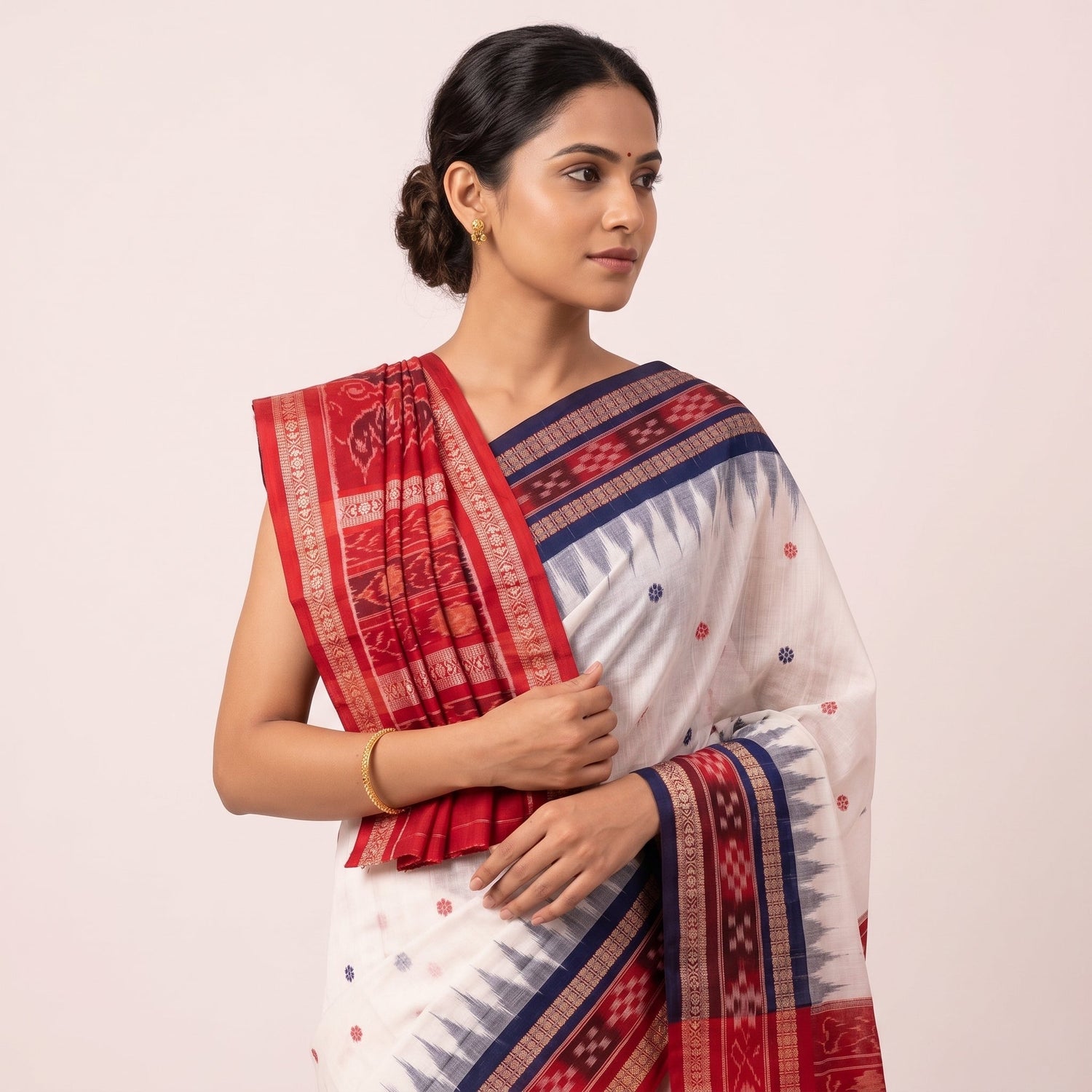 White Cotton Sarees