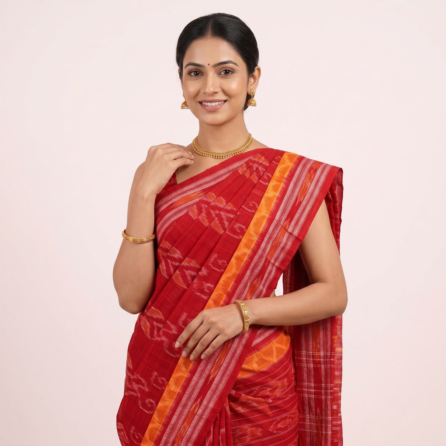 Yellow Cotton Sarees