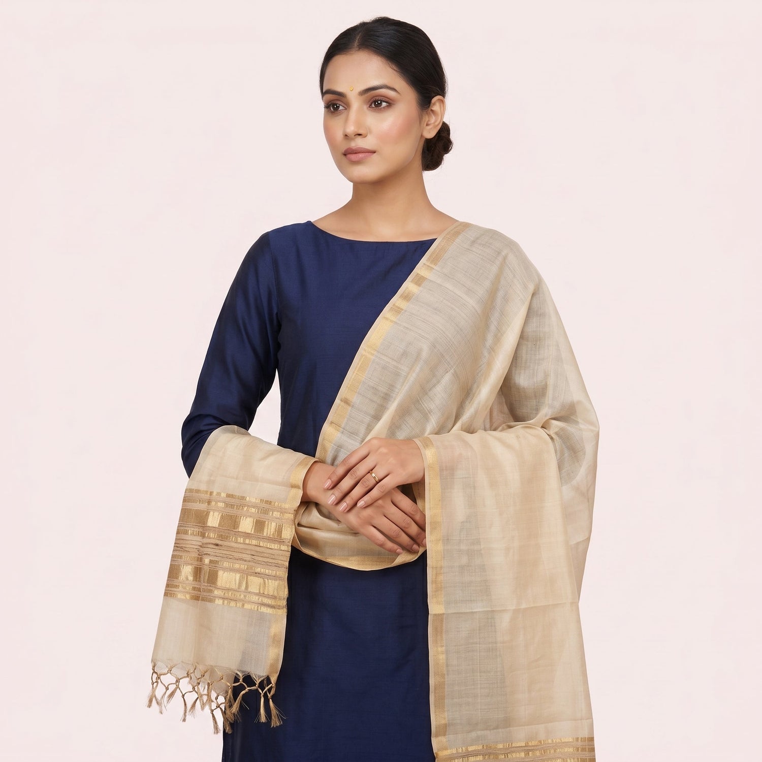 Handwoven Silk Dupattas