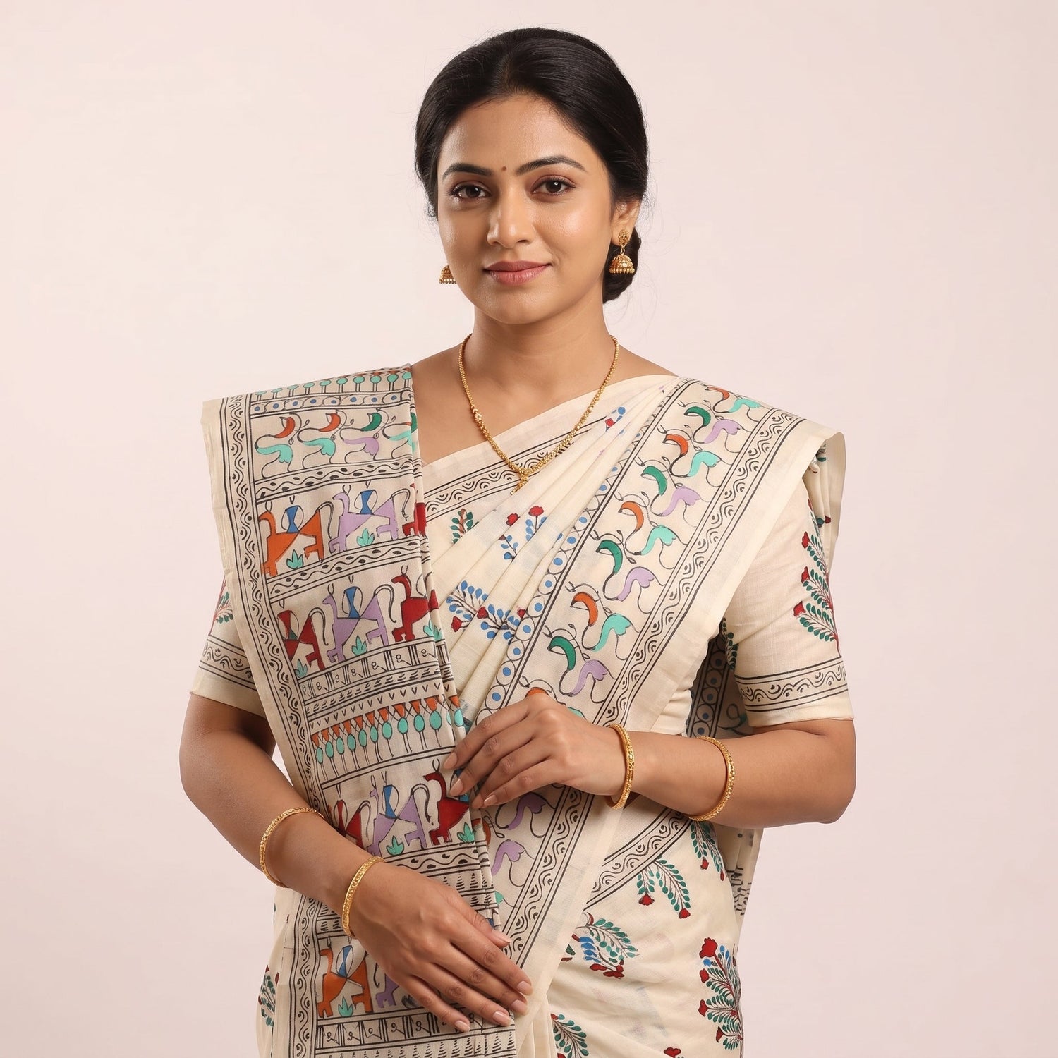 Patachitra Silk