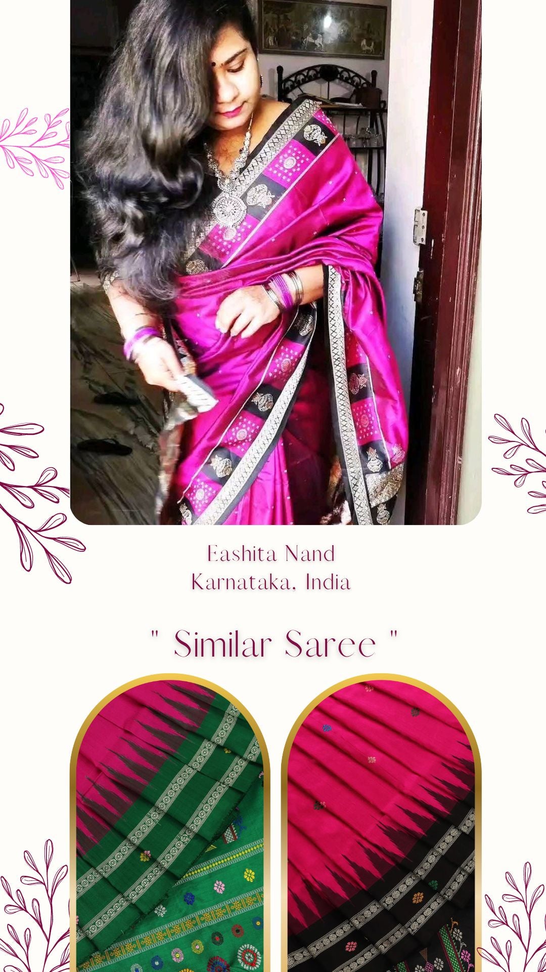 Shop the Green Mysore Handloom Pure Crepe Silk Saree – Luxurion World