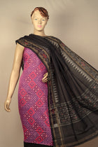 Multi-Color Sambalpuri Cotton 3-piece dress material (unstitched) — view 4 of 4