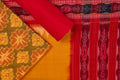 Yellow Sambalpuri Cotton Unstitched Dress Material C38-08-06276