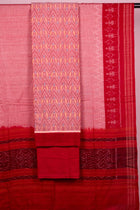 Multi-Color Sambalpuri Cotton 3-piece dress material (unstitched) — view 3 of 4