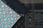 Green Sambalpuri Cotton 3-piece dress material (unstitched) — view 1 of 4