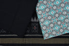 Green Sambalpuri Cotton 3-piece dress material (unstitched) — view 2 of 4