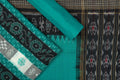 Black & Green Sambalpuri Cotton Unstitched Dress Material C38-20-06288