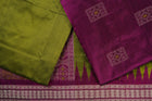 Magenta Bomkai Silk 3-piece dress material (unstitched) — view 2 of 4