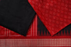 Red Sambalpuri Silk 3-piece dress material (unstitched) — view 2 of 4