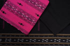 Pink Sambalpuri Cotton 3-piece dress material (unstitched) — view 2 of 4