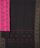 Pink Sambalpuri Cotton 3-piece dress material (unstitched) — view 3 of 4