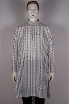 White Sambalpuri Cotton kurta — view 1 of 5