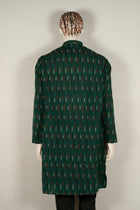 Green Sambalpuri Cotton kurta — view 5 of 5