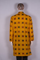Yellow Sambalpuri Cotton kurta — view 5 of 5