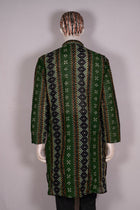 Green Sambalpuri Cotton kurta — view 5 of 5